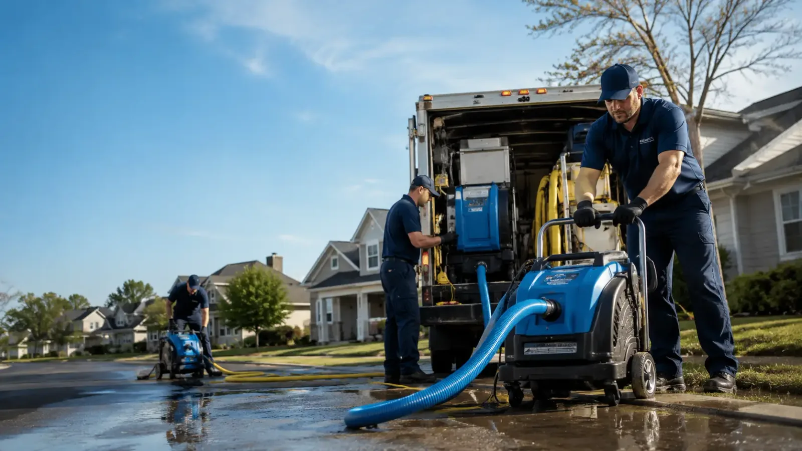 Flood Damage Cleanup in Martell, NE